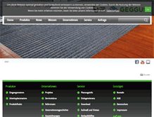 Tablet Screenshot of geggus.de